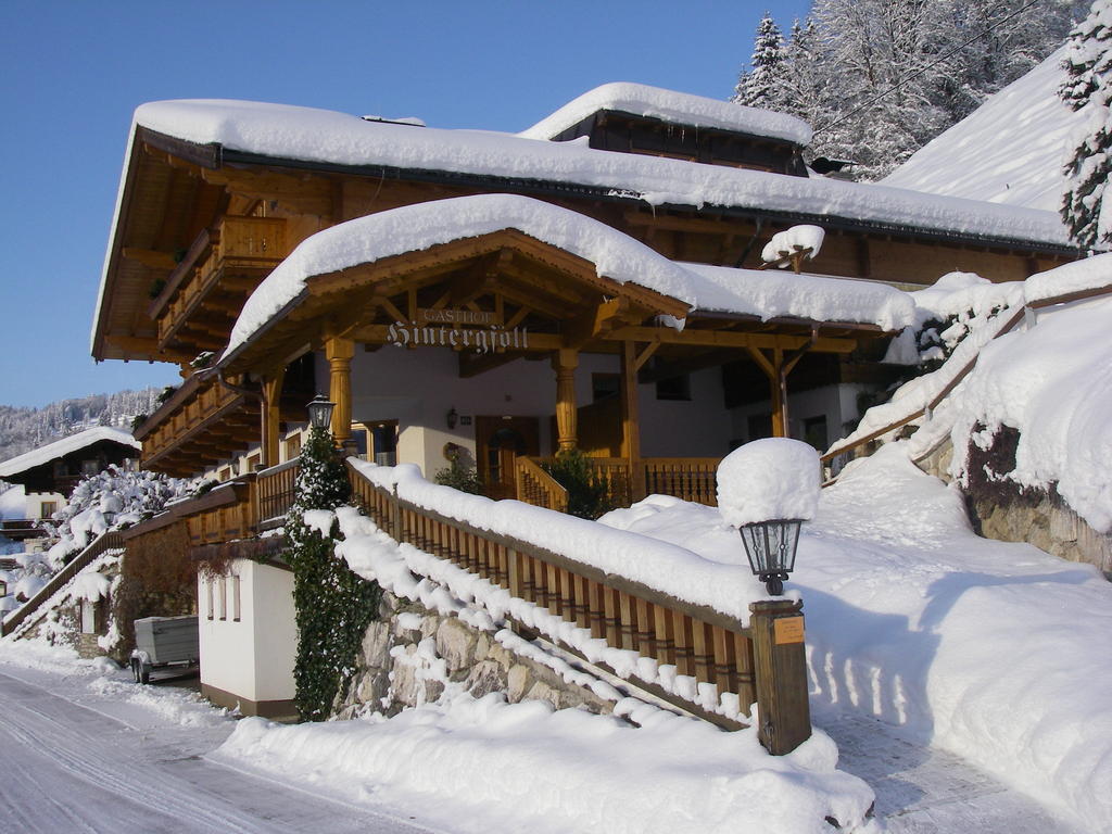 Berggasthof Hintergfoell Unken Dış mekan fotoğraf